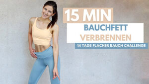 14 Tage Flacher Bauch Challenge - Abnehmen am Bauch - Bauch Workout - Flachen Bauch - Bauchfett verlieren - Bauch Workout